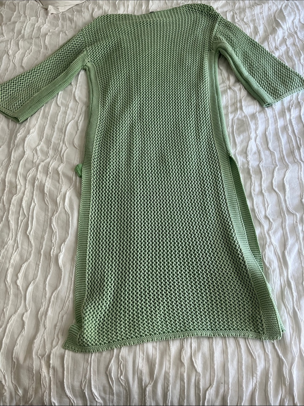 Young Fabulous & Broke Light Green Knit Dress - Picture 5 of 9